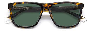 Men Polaroid Sunglasses: PLD 2102/S/X - Havana Crystal(2) - SpecSMART Eye Clinic (Front View)